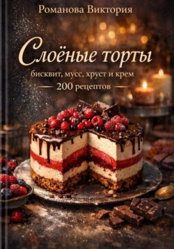 Слоёные торты: бисквит, мусс, хруст и крем