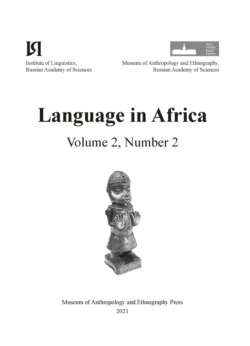 Language in Africa Volume 2, Number 2 (2021)